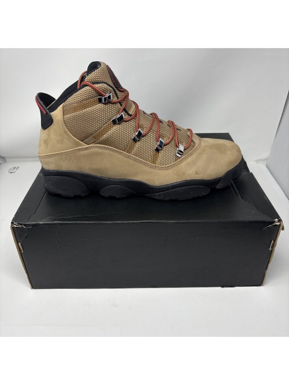 Nike Air Jordan 6 Rings Winterized 'Rocky Tan' Boots FV3826-202 Size 15 Men's